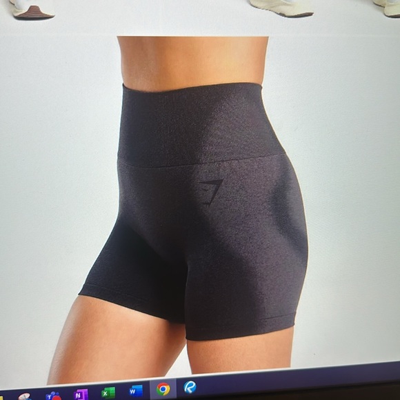 Gymshark Blur Seamlesss Shorts - Picture 3 of 5